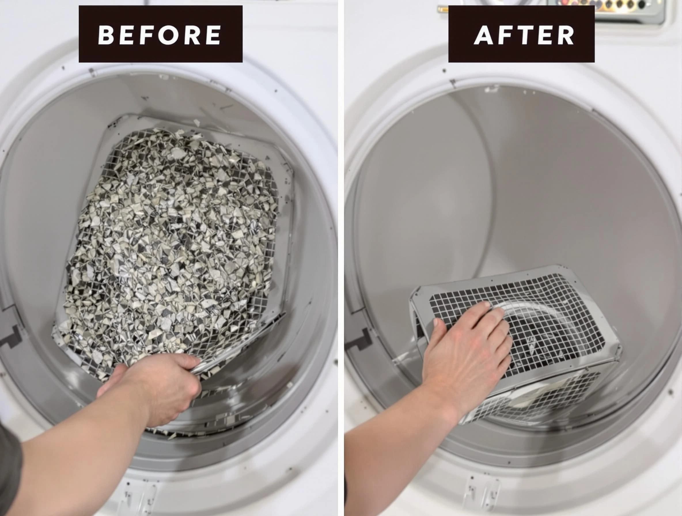 Professional lint trap cleaning by Avondale Estates Dryer Vent Cleaning in Avondale Estates